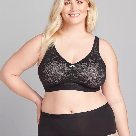 Cacique Full Coverage unlined no wire Bra sz 48D - Picture 1 of 7